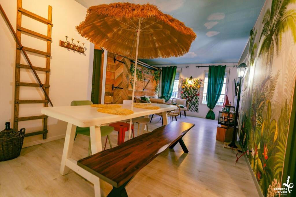 Appartement La Cabane Du Jardin Troyes Esterno foto