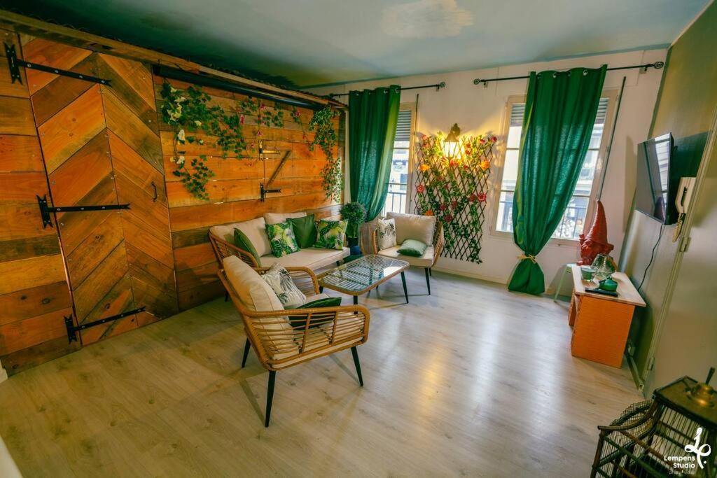 Appartement La Cabane Du Jardin Troyes Esterno foto