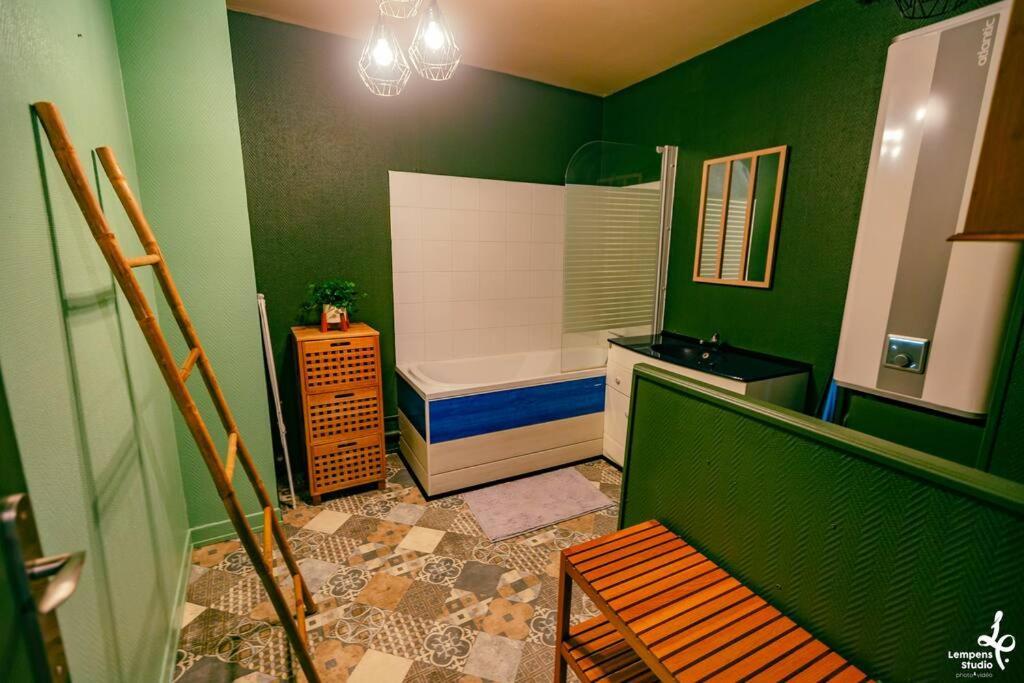 Appartement La Cabane Du Jardin Troyes Esterno foto