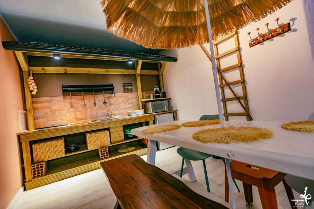 Appartement La Cabane Du Jardin Troyes Esterno foto