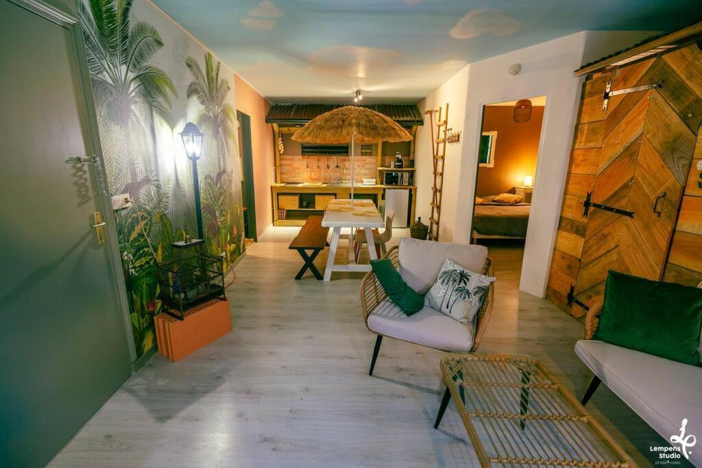 Appartement La Cabane Du Jardin Troyes Esterno foto